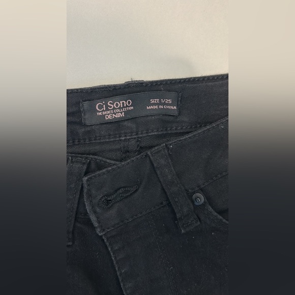 Black stretchy jeans - Picture 2 of 3